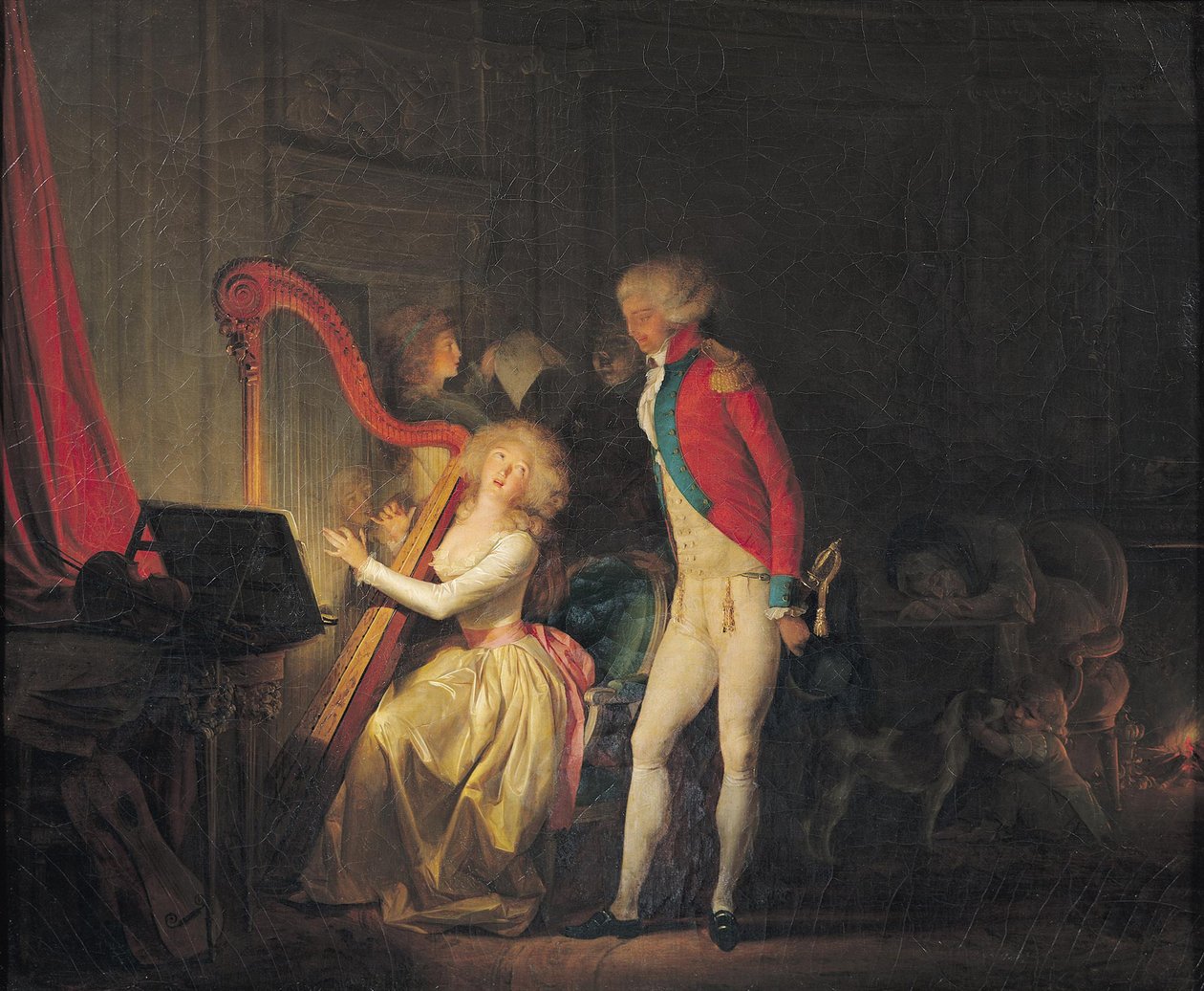 Doğaçlama Konser veya Uyumun Bedeli, 1790 by Louis Leopold Boilly