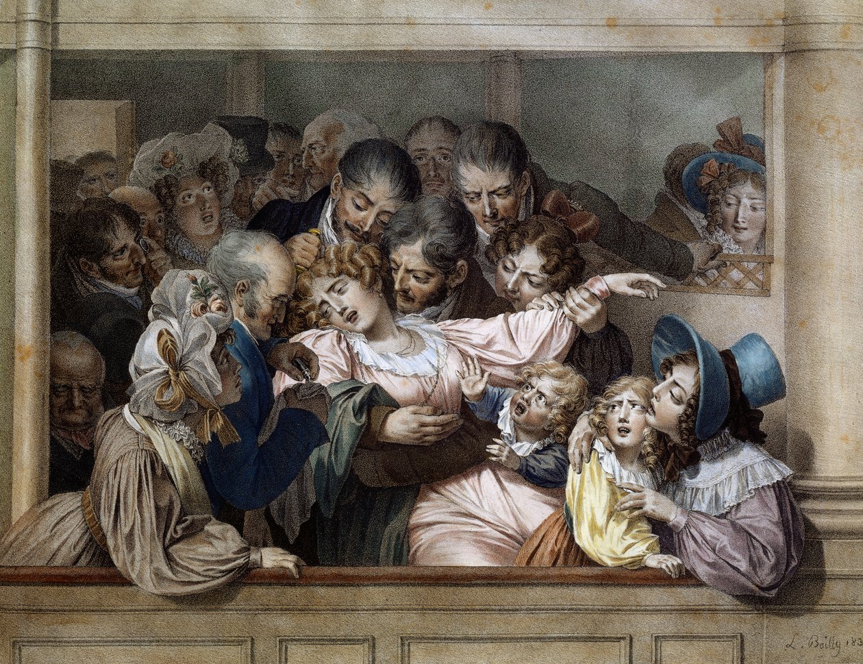 melodramın etkisi by Louis Leopold Boilly