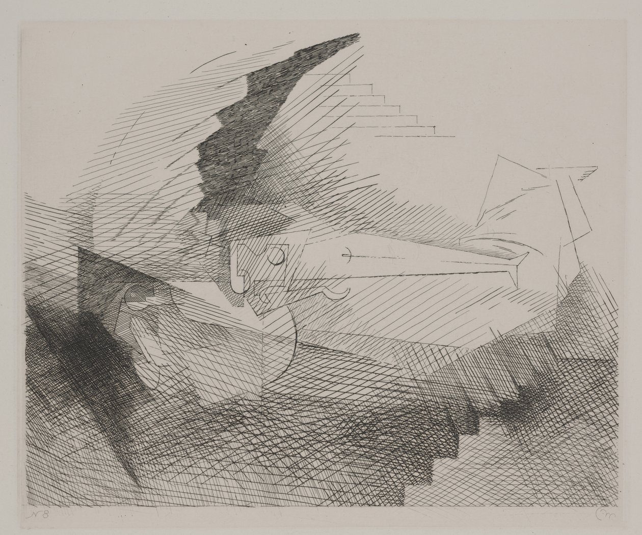 Yalnız sevdiğim kişi beni hala şefkatle seviyor by Louis Marcoussis