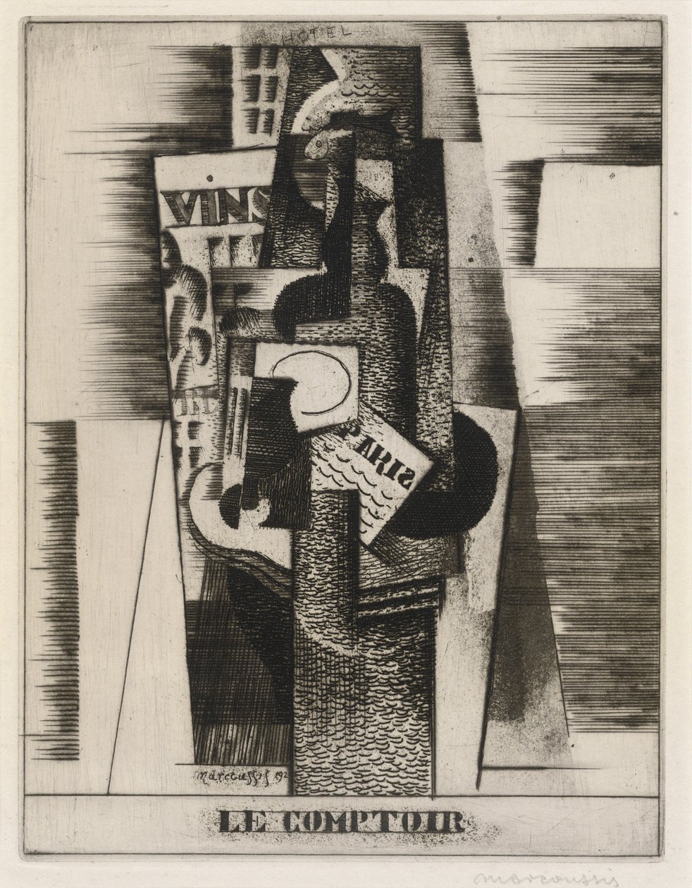 Bar by Louis Marcoussis