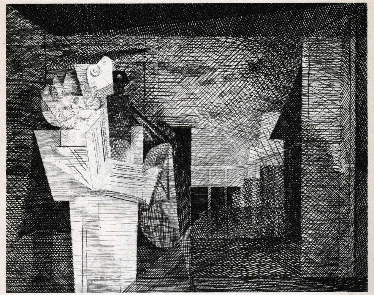 Louis Marcoussis'in fotoğrafı. by Louis Marcoussis