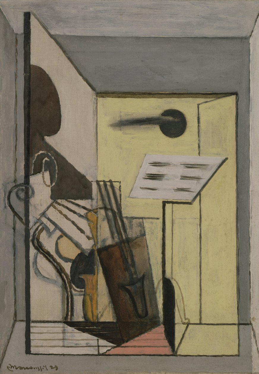 Puan Tablosu, 1929 by Louis Marcoussis