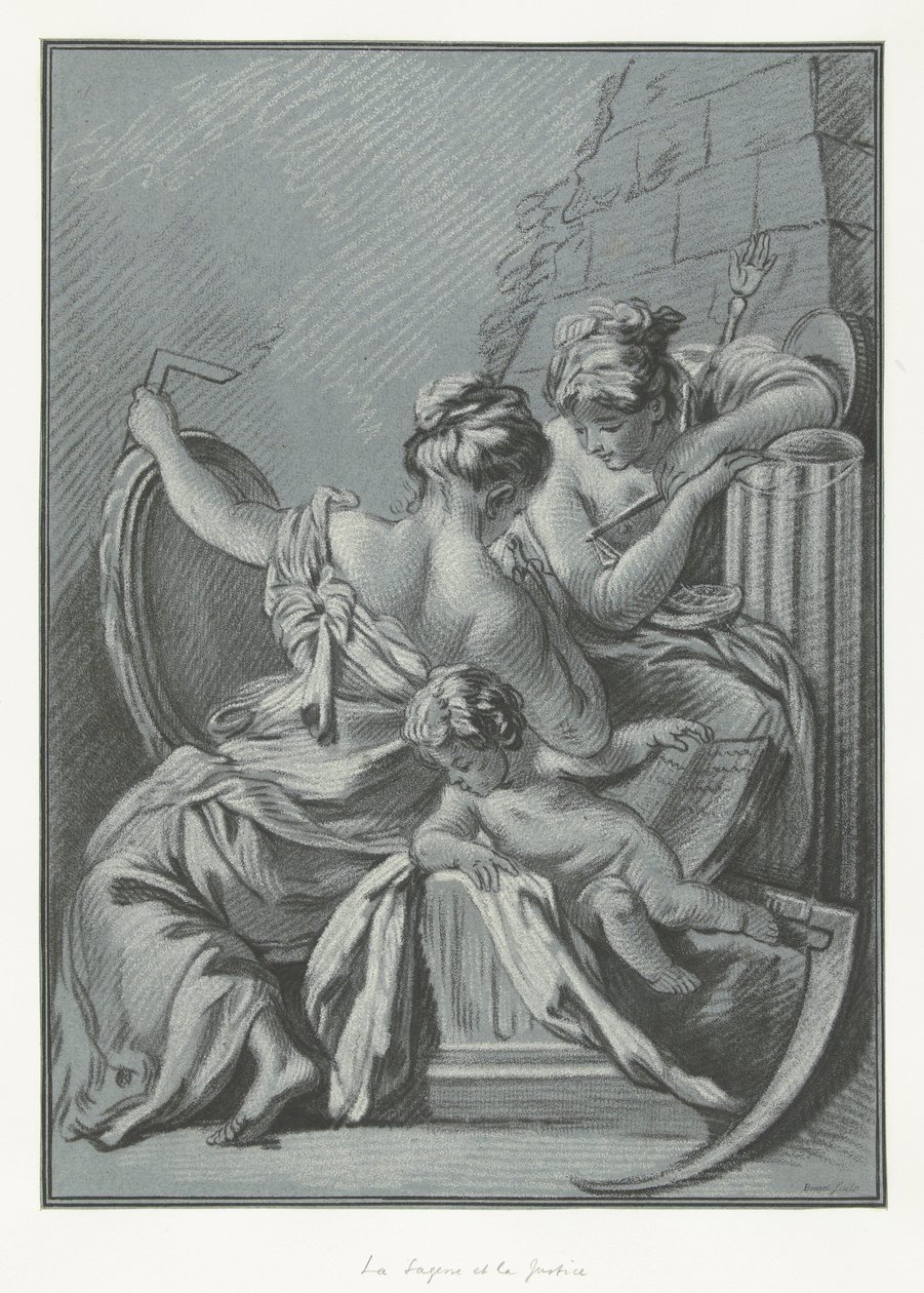 Bilgelik ve Adalet La Sagesse ve la Adalet by Louis Marin Bonnet