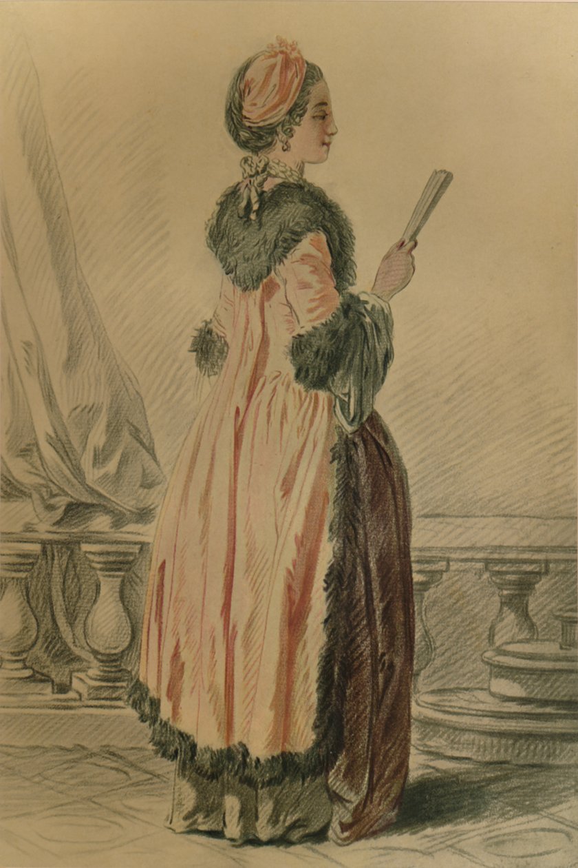 Rus hizmetçi, Rus hizmetçi, c1765-1790, 1913 by Louis Marin Bonnet