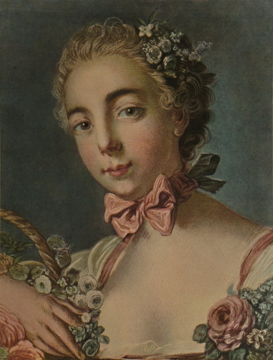 Flora Başkanı Madam Deshayes, 1769, 1913 by Louis Marin Bonnet