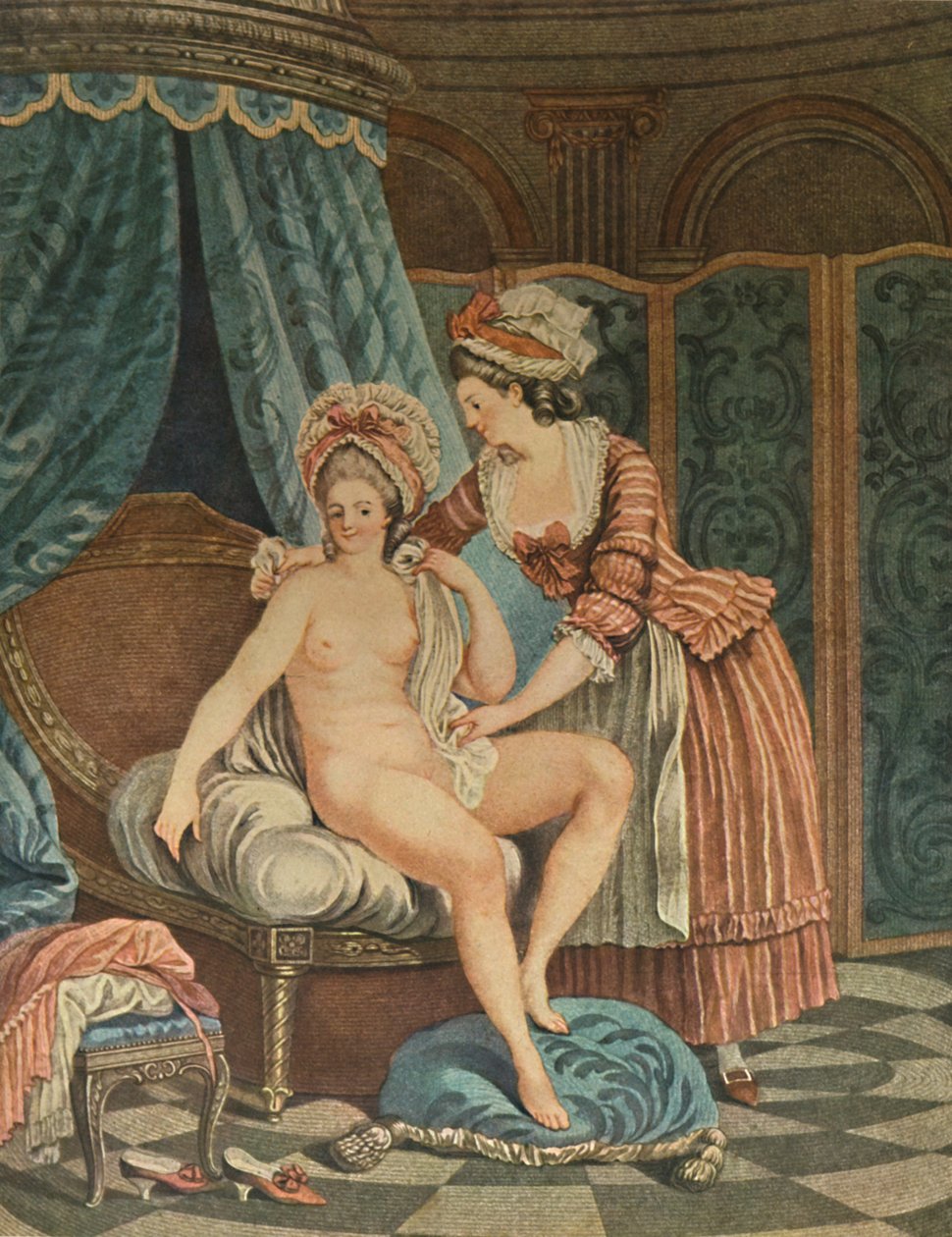 Le Bain, Banyo, c1765-1790, 1913 by Louis Marin Bonnet