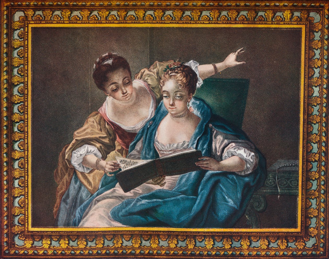 The Fine Muletioners, 1775. Sanatçılar: Louis Marin Bonnet, JT Herbert Baily. by Louis Marin Bonnet
