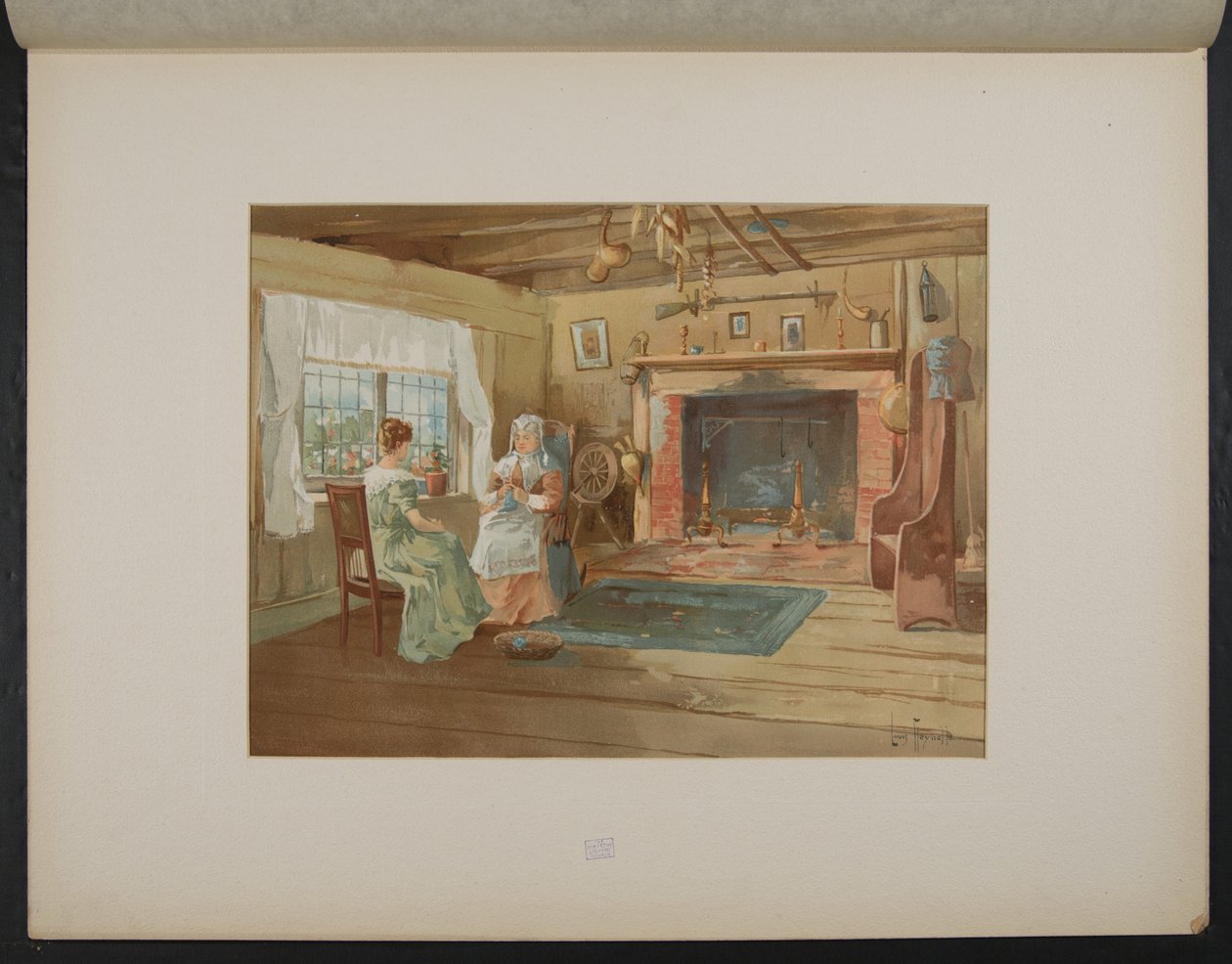 New England Kulübesi, Midway Plaisance by Louis Meynelle