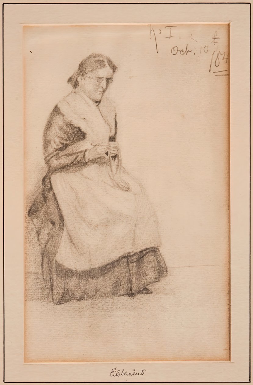 Örgü, 1884. by Louis Michel Eilshemius