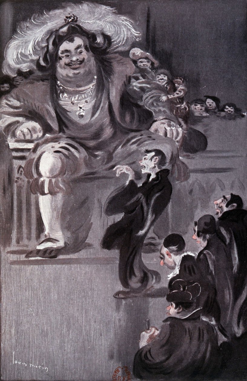 Gargantua - Rabelais tarafından “Gargantua” da, hasta. Louis Morin tarafından, ed. Laurens, Paris, by Louis Morin