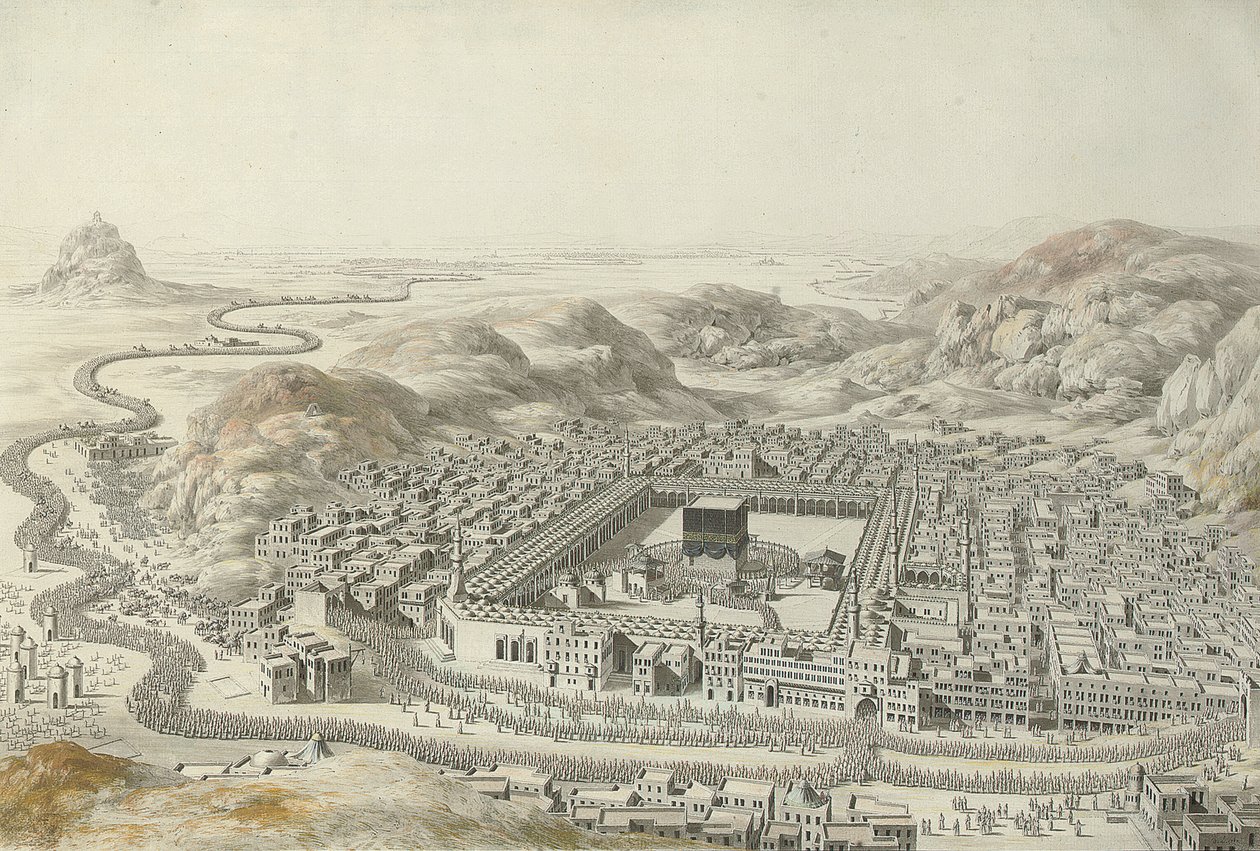 Mekke, 1787 by Louis Nicolas de Lespinasse