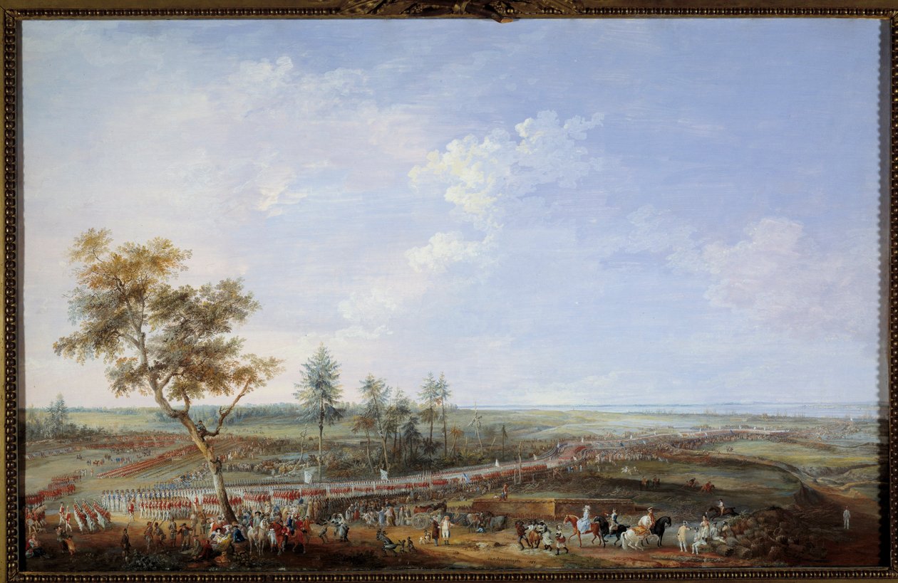 Ayrılık Savaşı: “” Yorktown Savaşı by Louis Nicolas van Blarenberghe