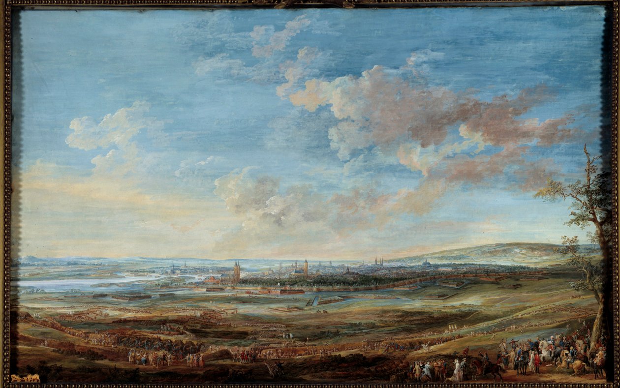 Avusturya Veraset Savaşı (1741-1748): “” 16 Nisan - 10 Mayıs 1748 tarihleri arasında Saksonya ve Lowendal Marechaux tarafından Maestricht (Maastricht) şehrinin kuşatması””” Louis Nicolas Van Blarenberghe (1716-1794) tarafından Guaj by Louis Nicolas van Blarenberghe