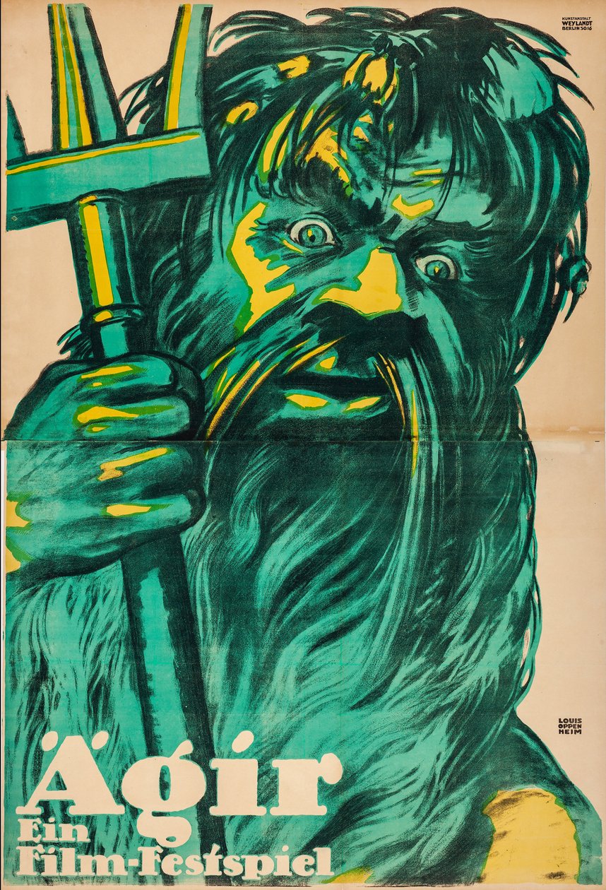 Aegir. Bir Film Festivali, 1918. by Louis Oppenheim