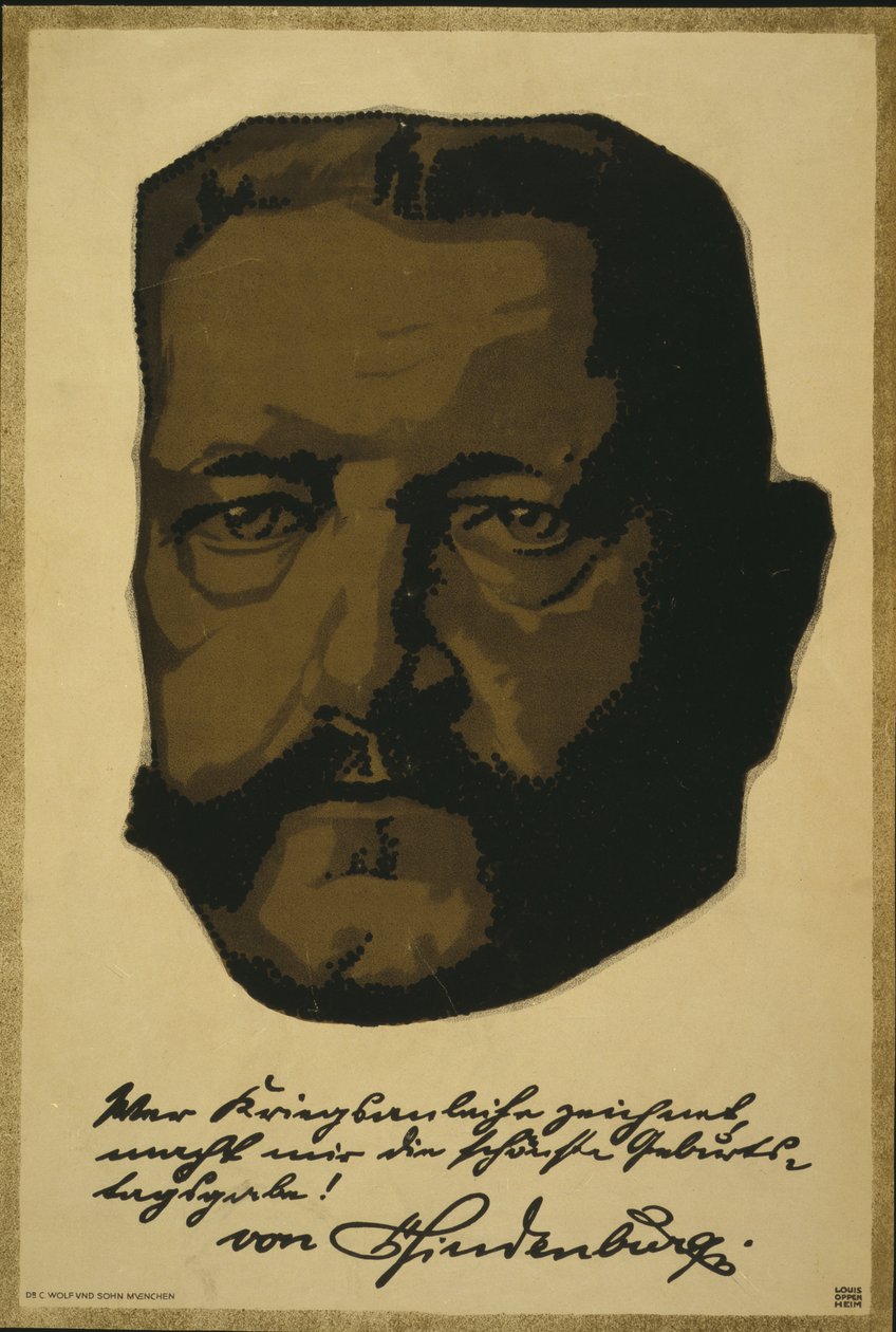 General Mareşal Paul von Hindenburg