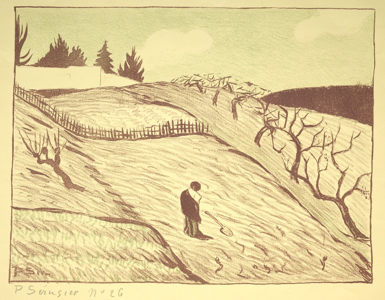 Manzara by Louis Paul Henri Sérusier