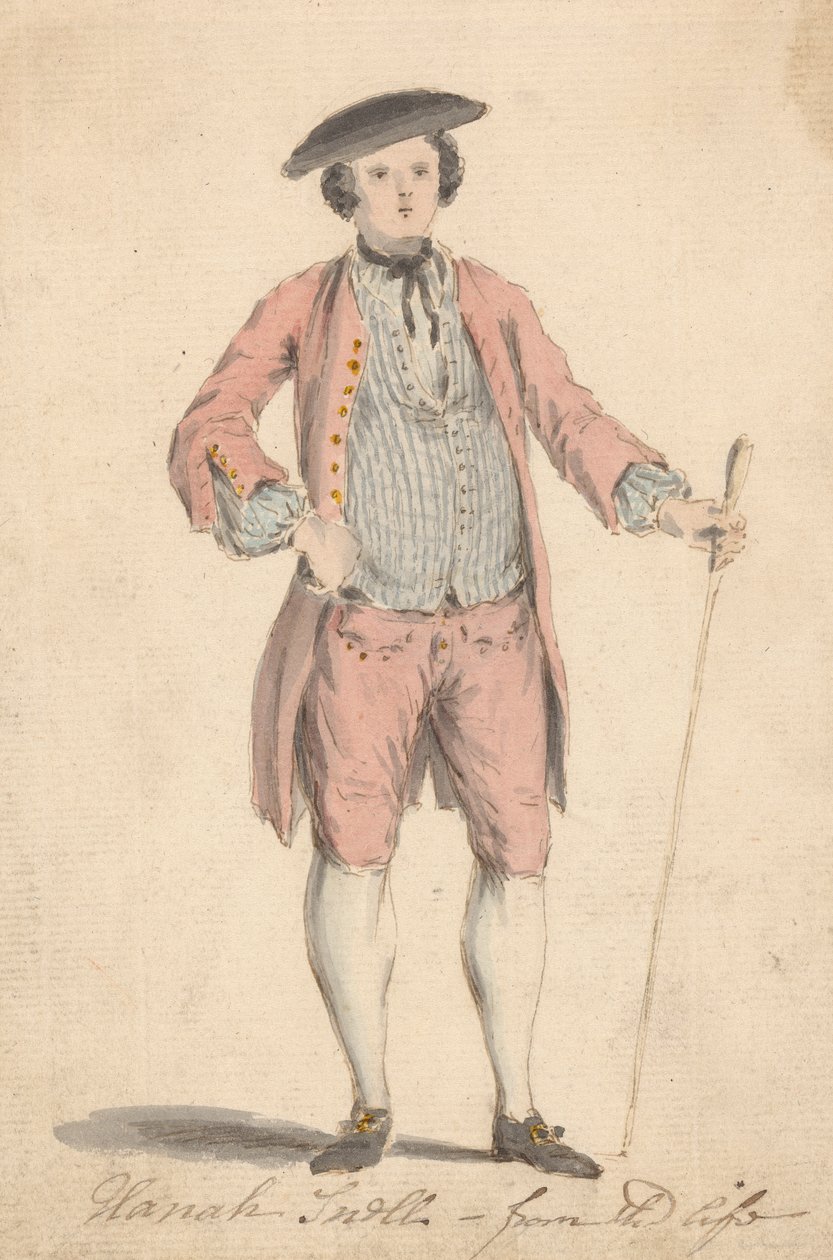 Hannah Snell - Hayattan (Erkek Elbiseli) by Louis Philippe Boitard