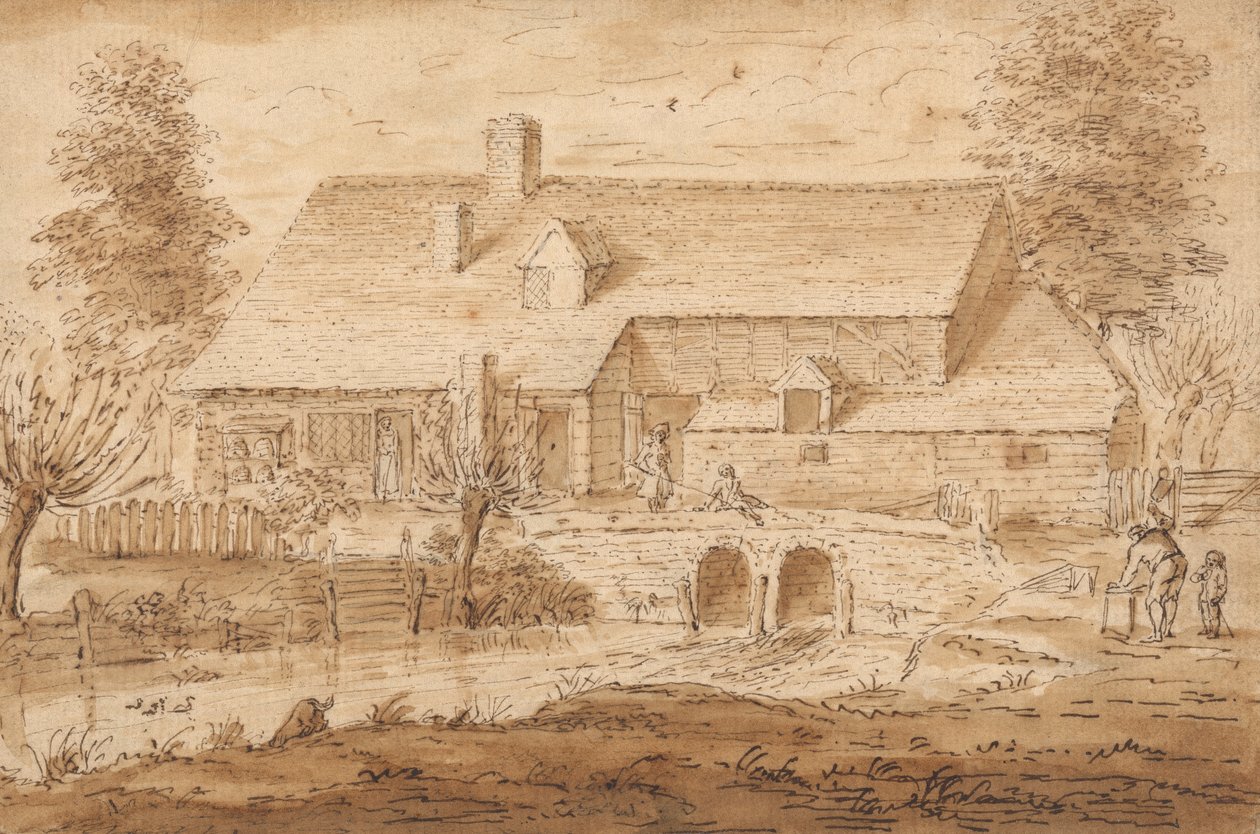 Aldenham, Herts yakınında görüntüle by Louis Philippe Boitard