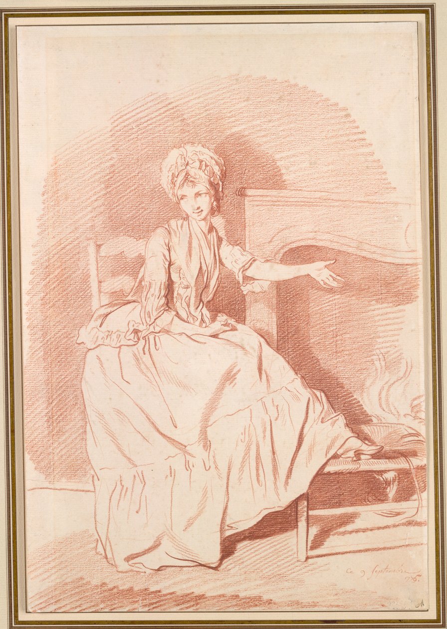 Davet, 1775. by Louis Rolland Trinquesse