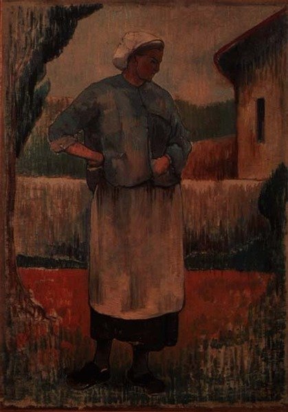 Çiftçinin Karısı Takunya by Louis Roy