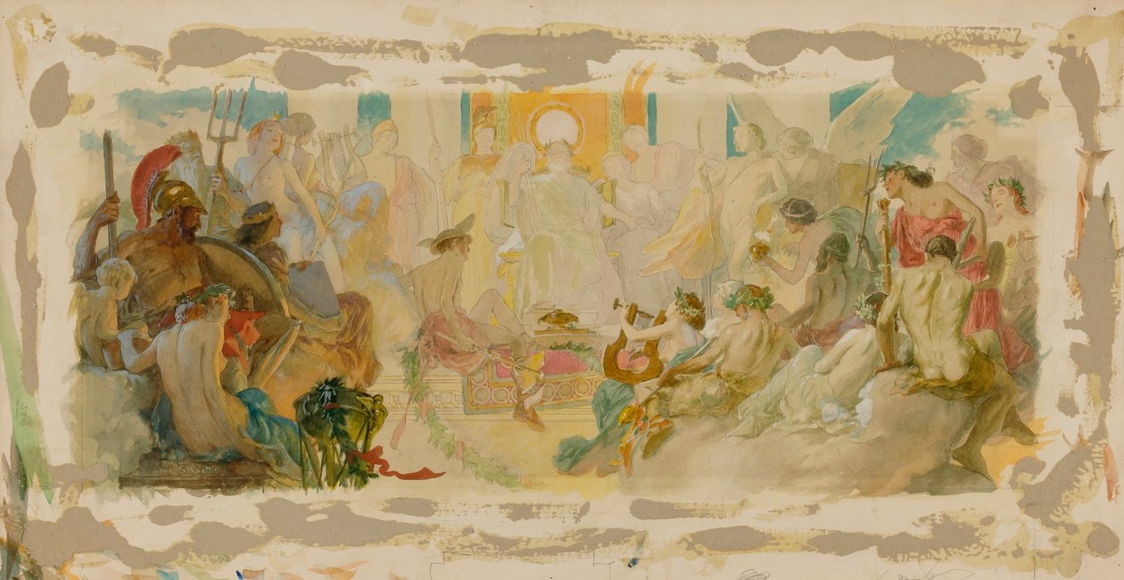 Tanrılar Meclisi by Louis Schaettle