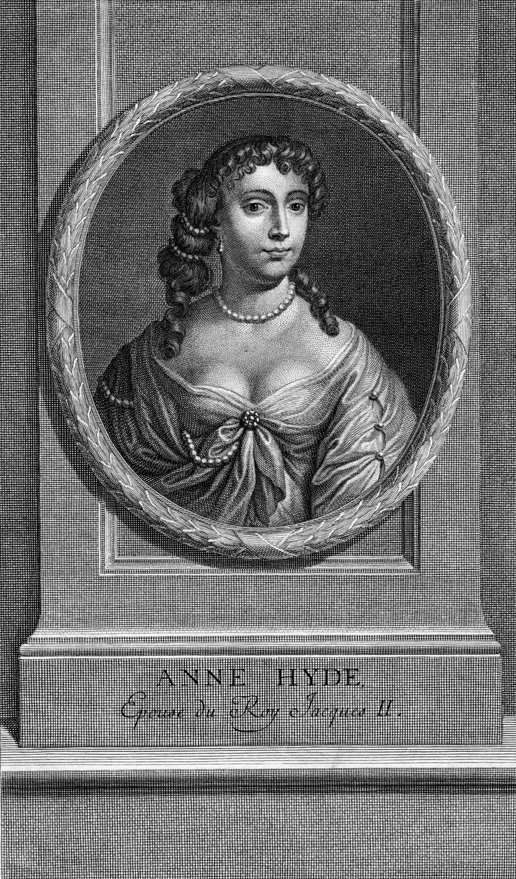 Leydi Anne Hyde, c1700-1720. by Louis Simmoneau