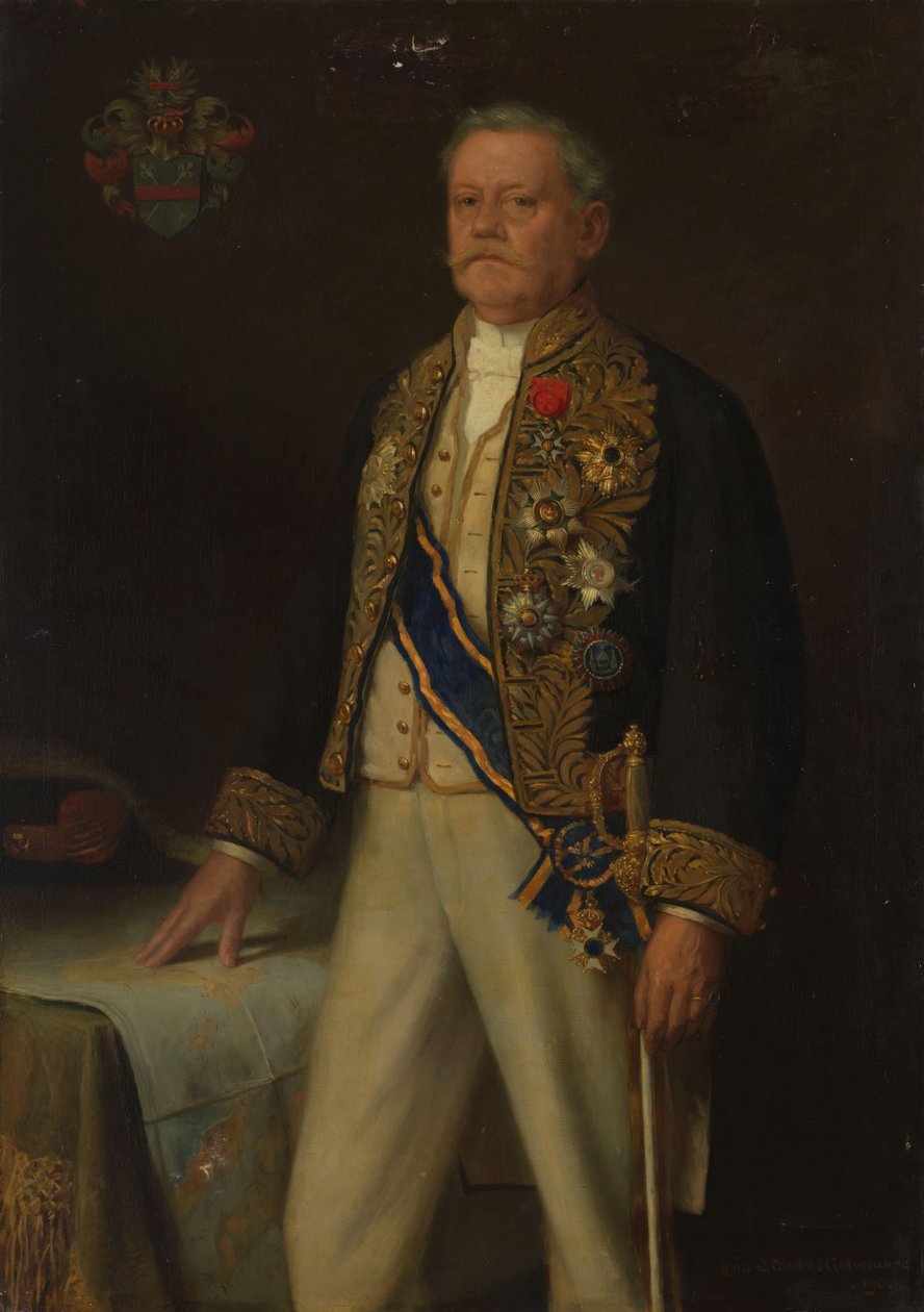 Carel Herman Aart van der Wijck (1840-1914). Genel Vali (1893-99) by Louis Storm van 