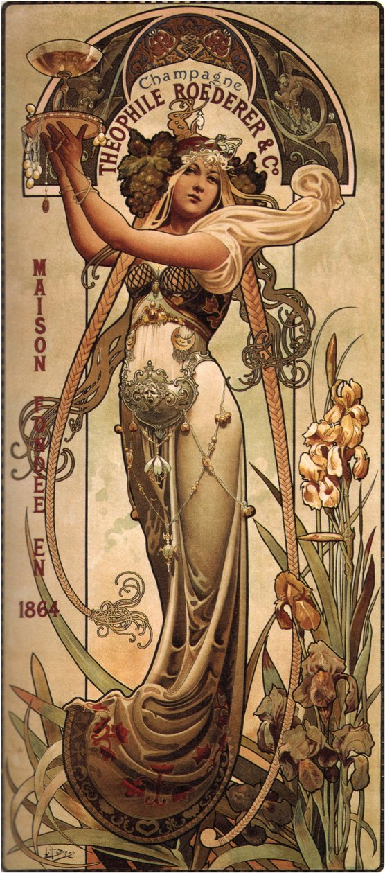 Şampanya Theophile Roederer by Louis Theophile Hingres