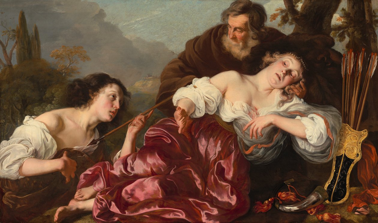 Silvio ve Yaralı Dorinda by Louis Vallee