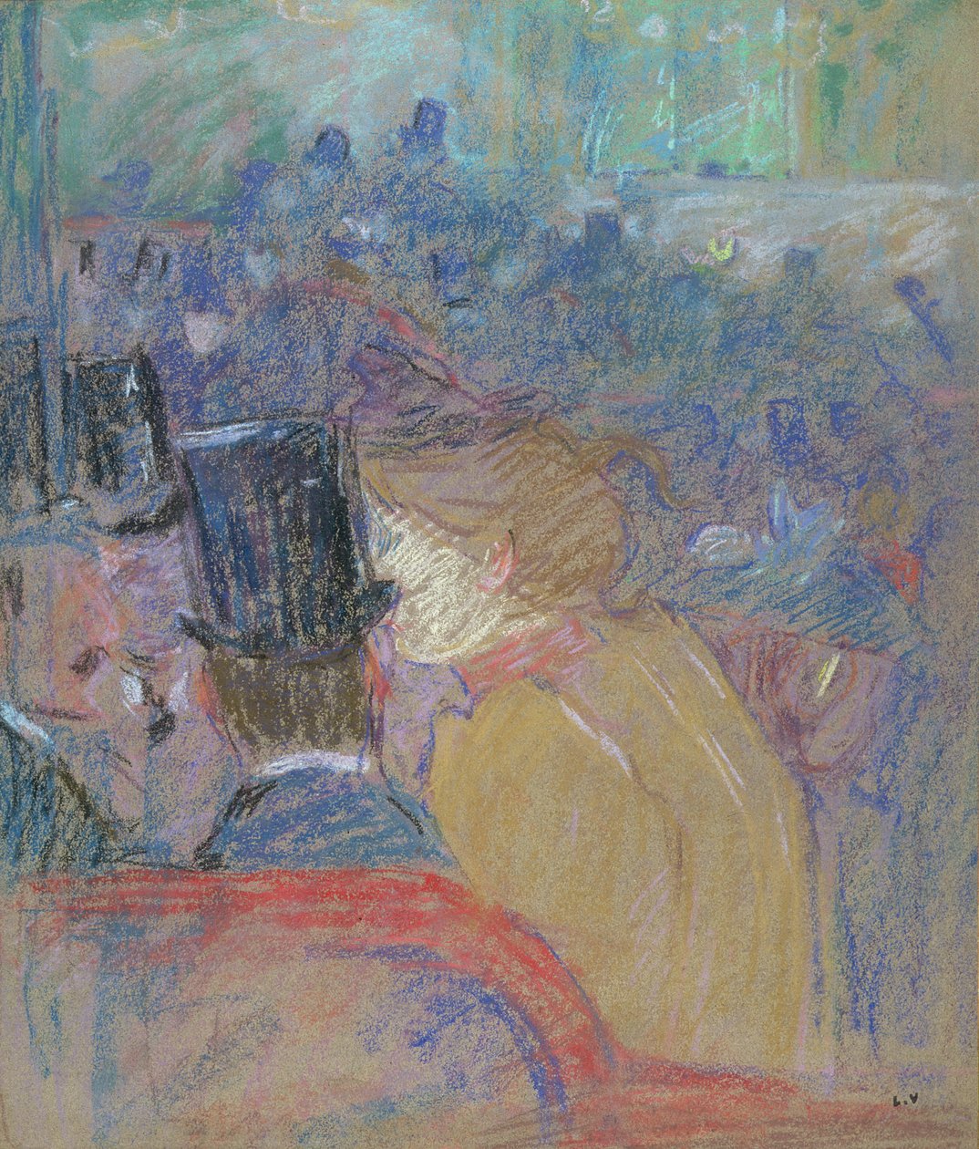 Tiyatroda by Louis Valtat