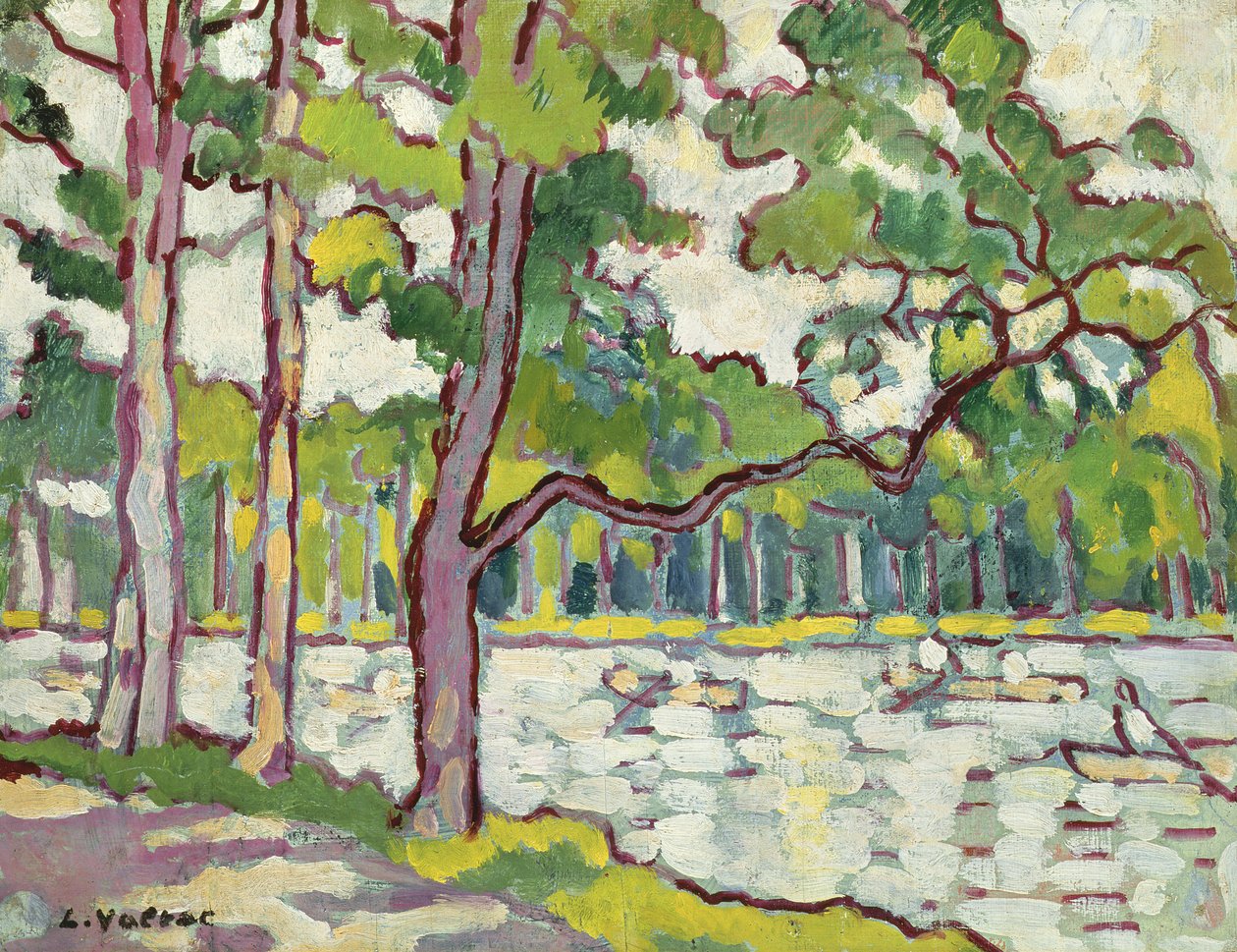 Bois de Boulogne by Louis Valtat