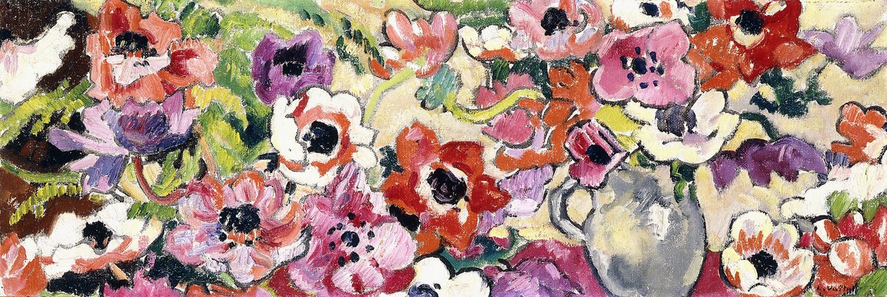 Çiçek buketi by Louis Valtat
