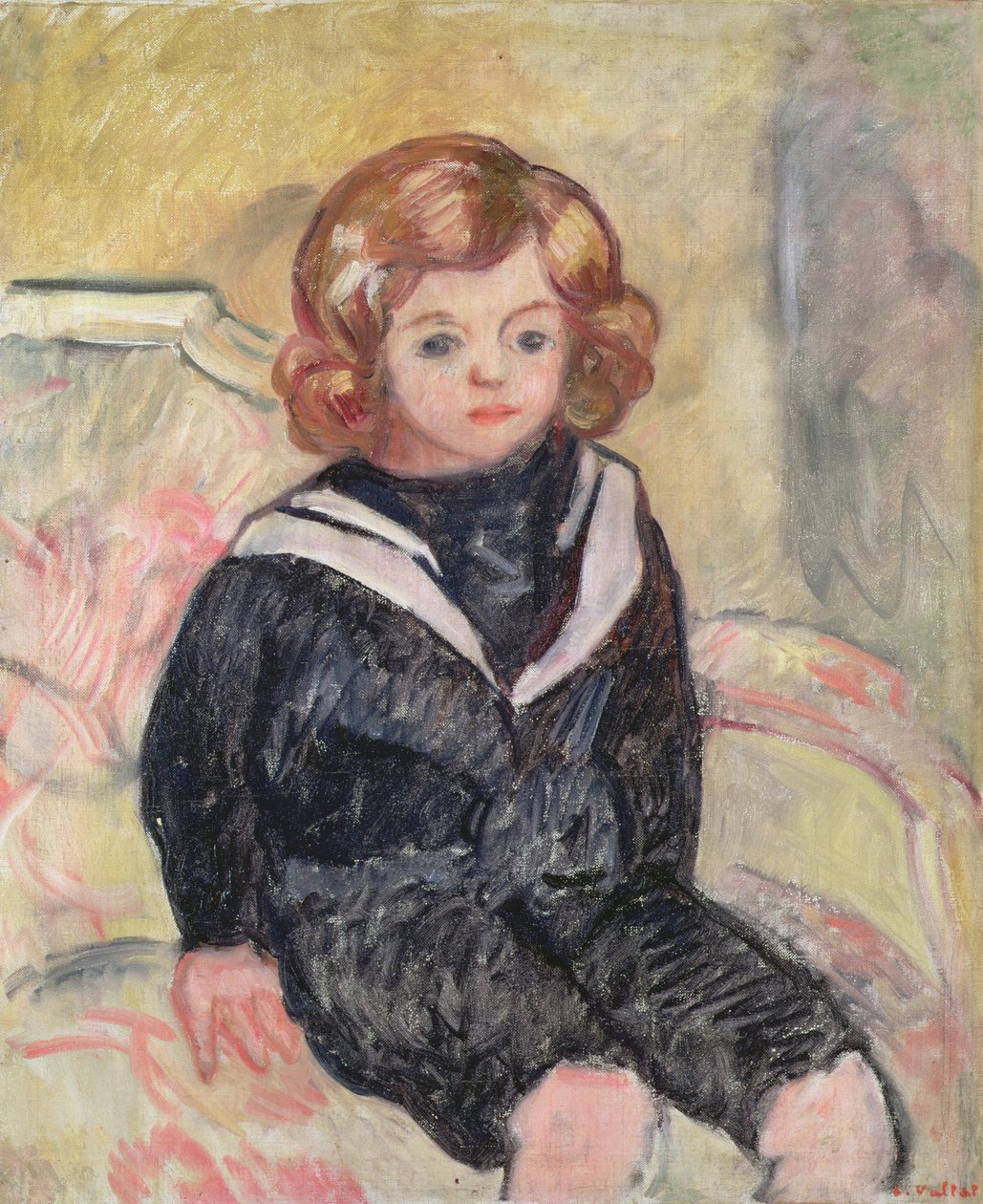 Denizci üniformalı çocuk by Louis Valtat