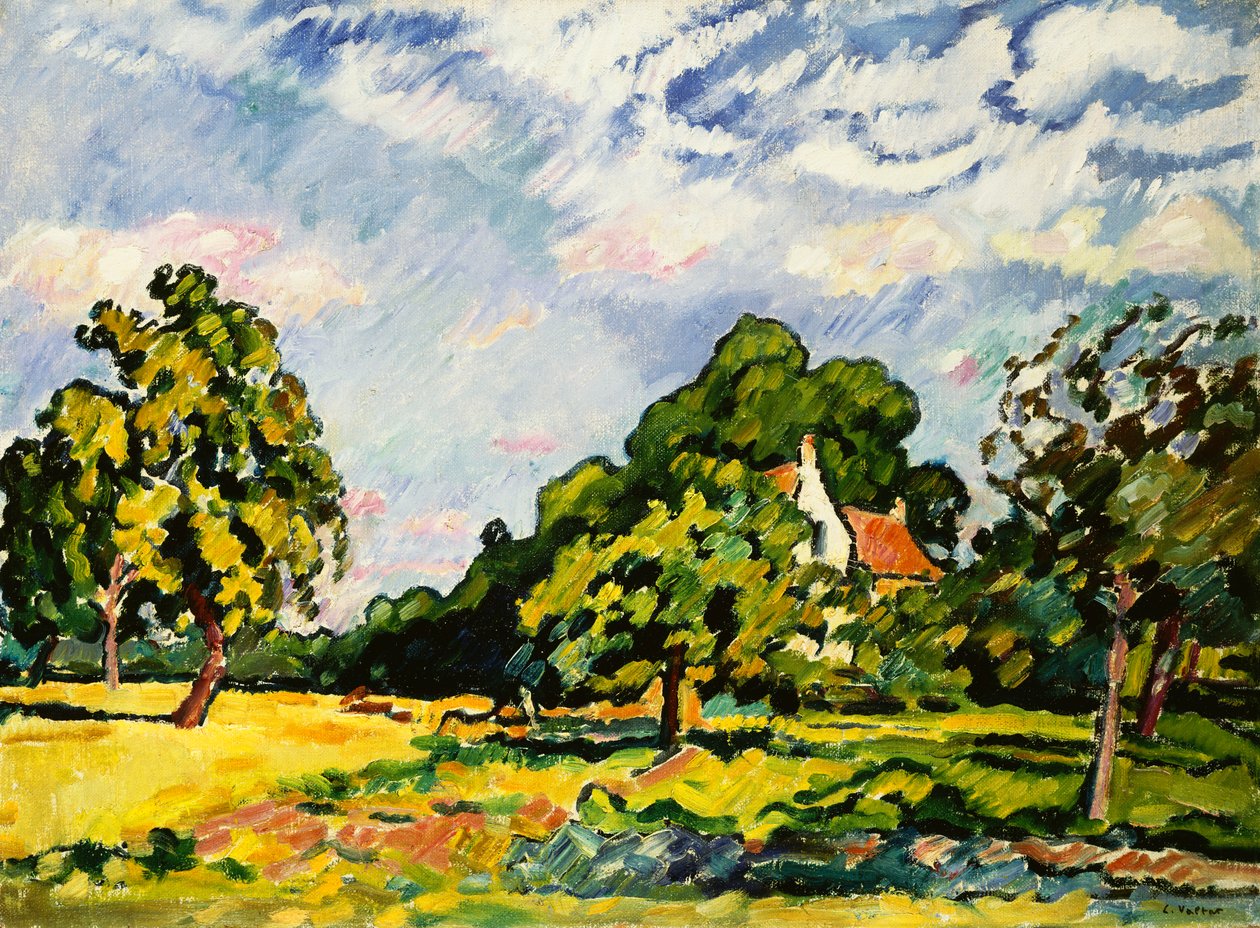 Normandiya'da Manzara by Louis Valtat