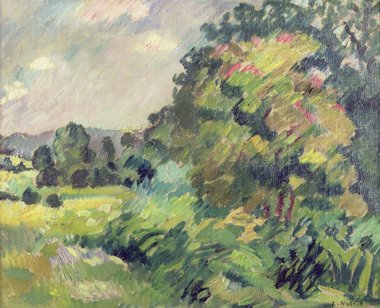 Normandiya Manzarası by Louis Valtat