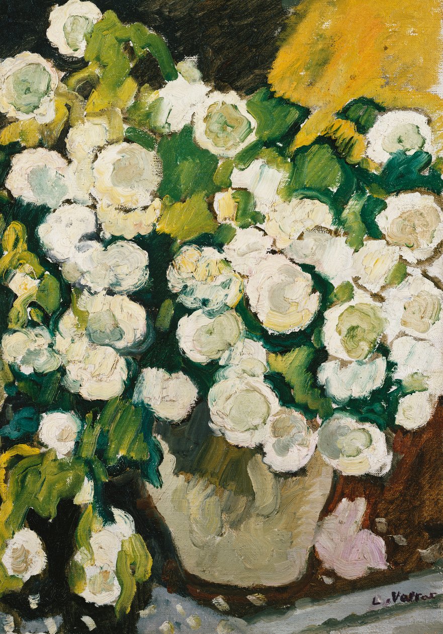 Kar Topları (tuval üzerine yağlıboya) by Louis Valtat