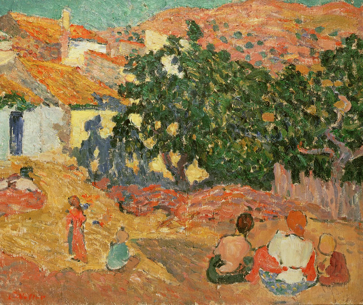 İspanyol Manzarası by Louis Valtat