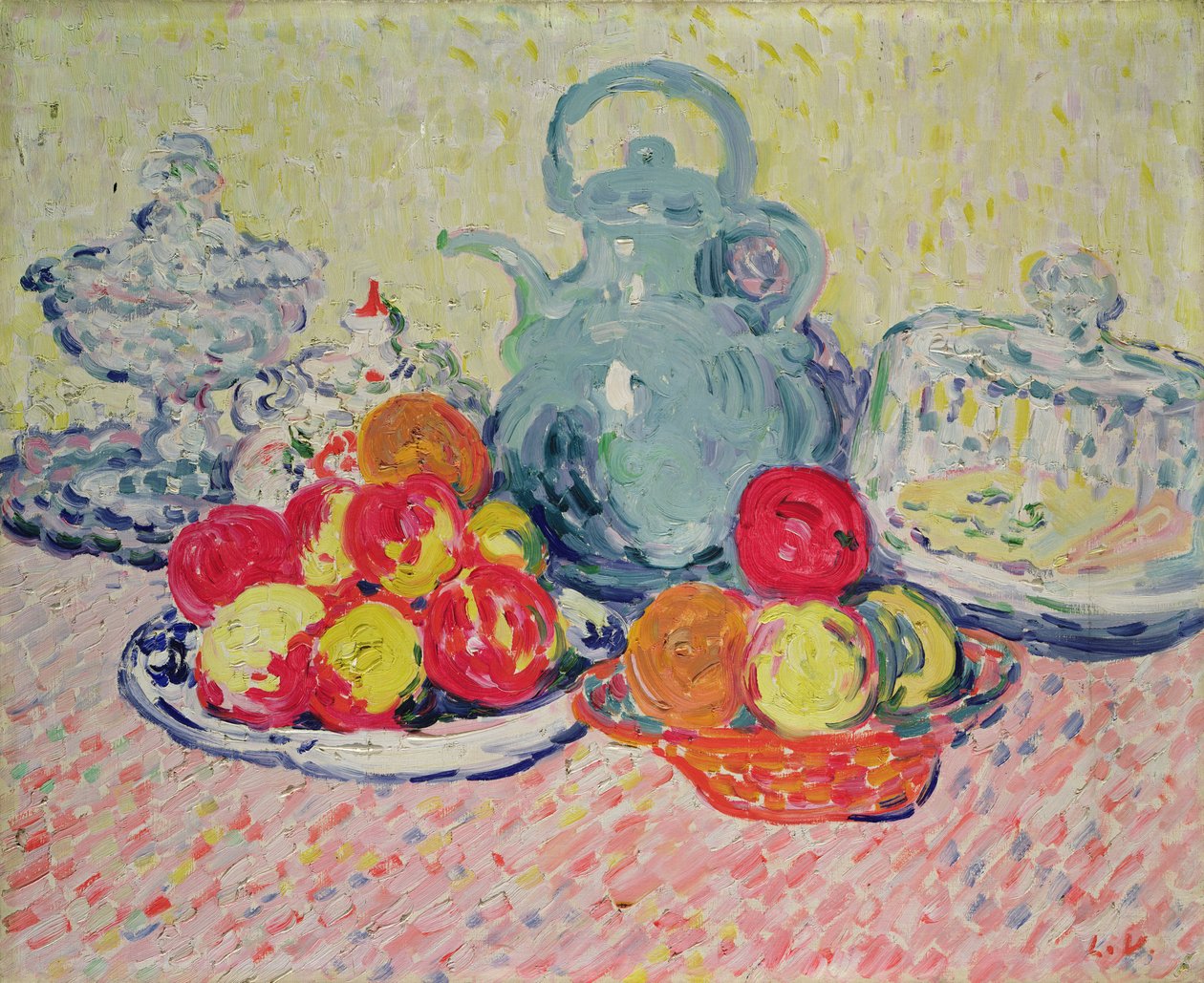 Natürmort, c.1905-06 (tuval üzerine yağlı boya) by Louis Valtat