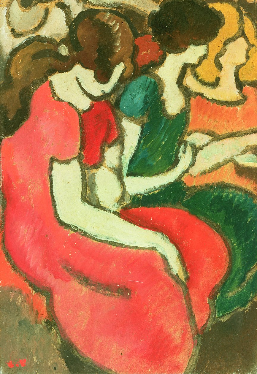 Tiyatrodaki Kutu by Louis Valtat