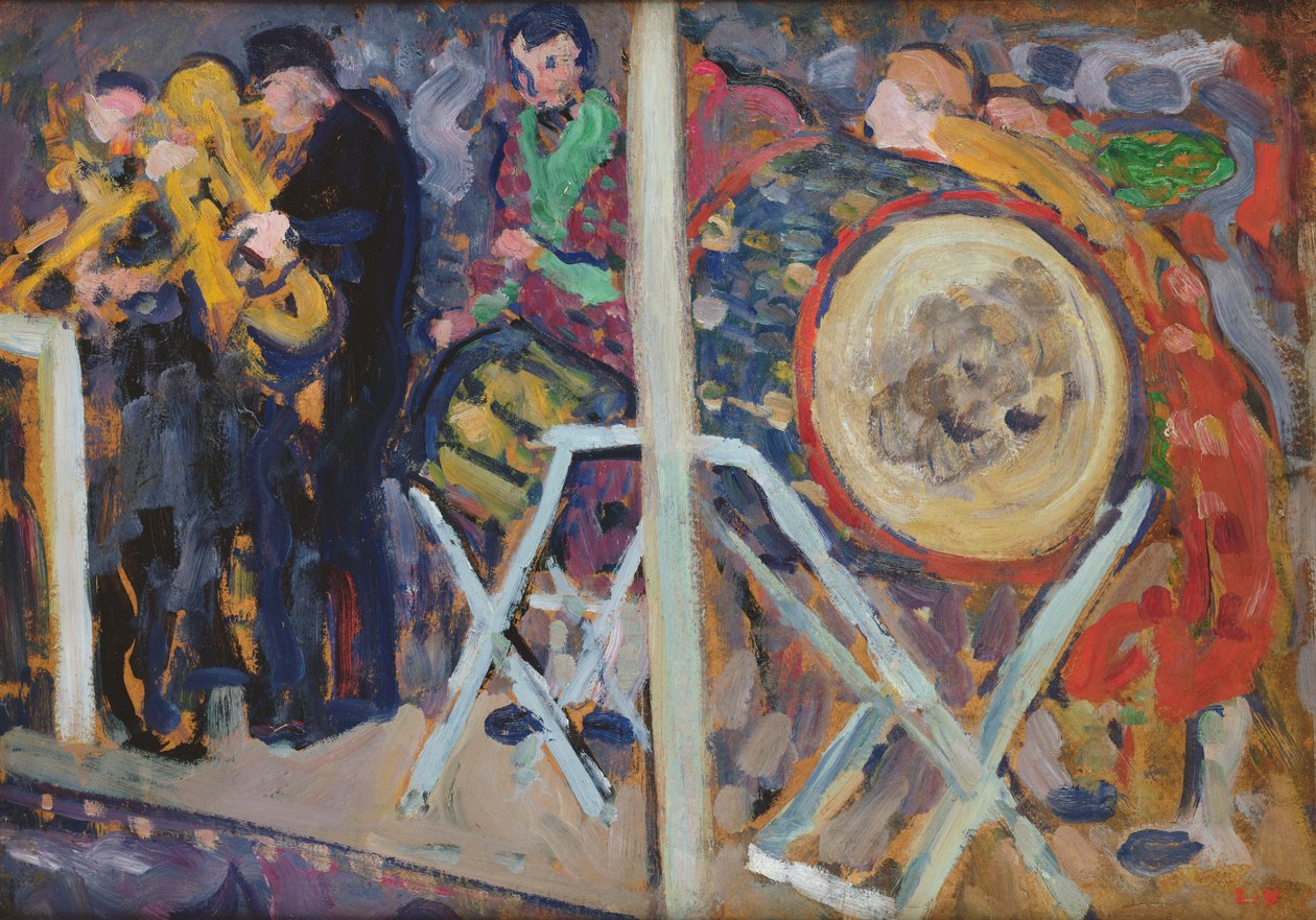 Karnaval geçit töreni by Louis Valtat