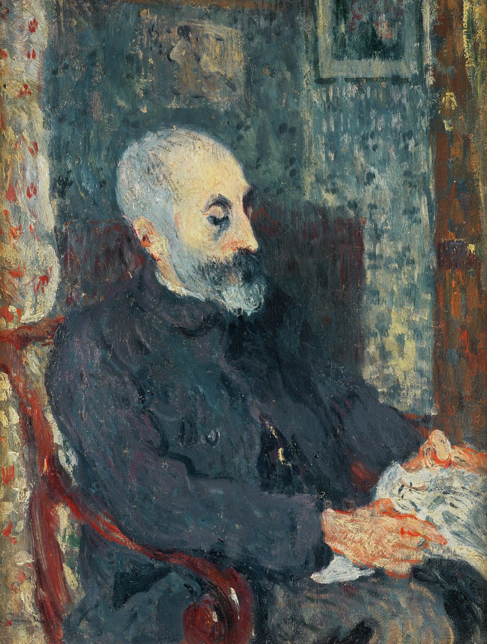 Heykeltıraş François Valtat, Louis Valtat'ın Büyük Amcası by Louis Valtat