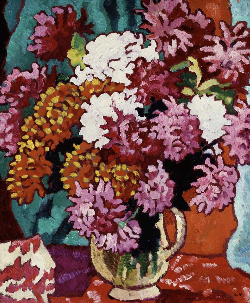 Dahlias Vazosu by Louis Valtat