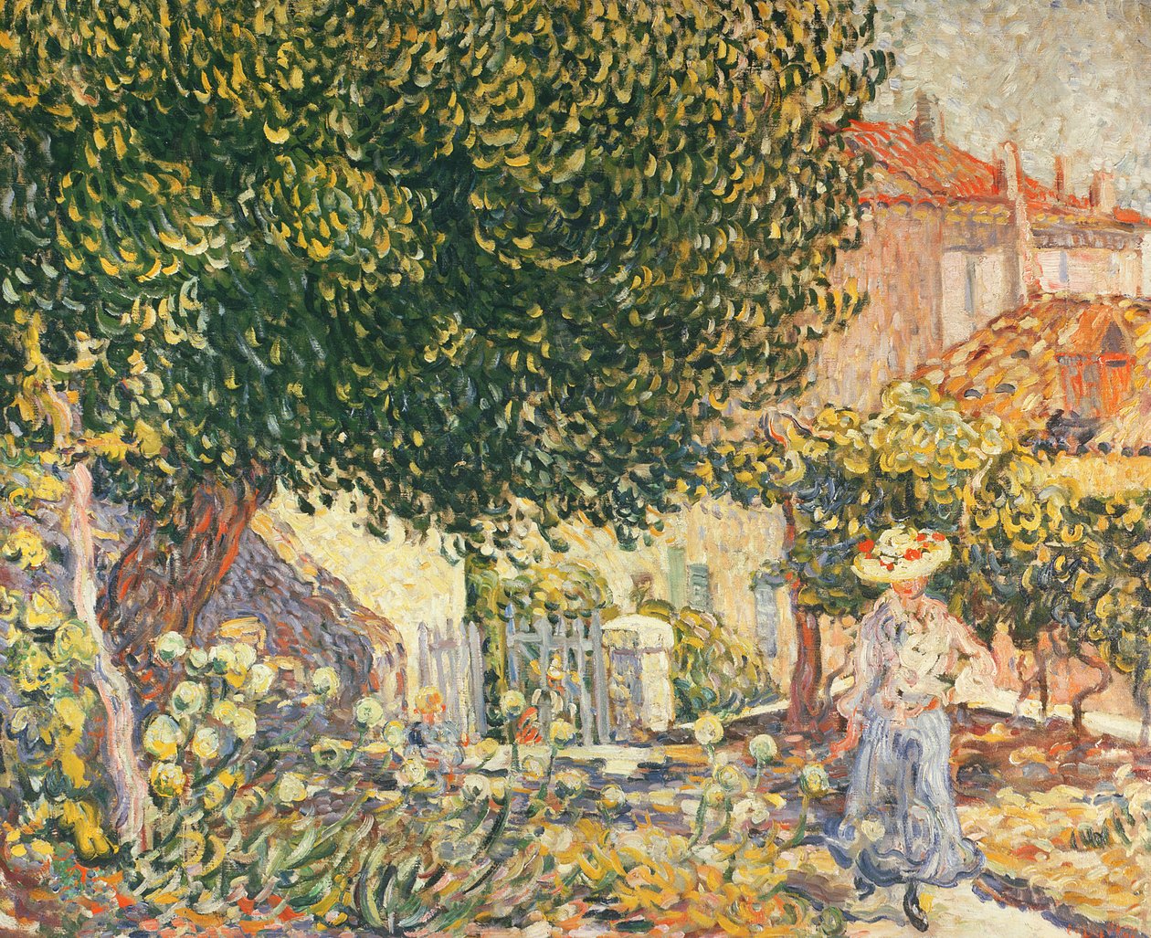 Bahçedeki Kadın by Louis Valtat