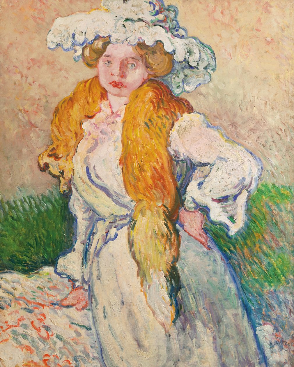 Tilki olan kadın by Louis Valtat