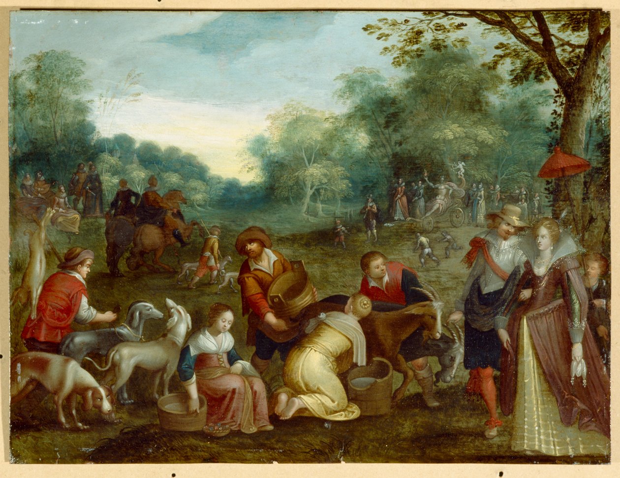 Yay (tuval üzerine yağlıboya) by Louis de (circle of) Caullery