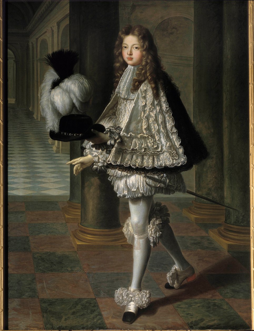Portre en pied de Louis Alexandre de Bourbon, Kutsal Ruh