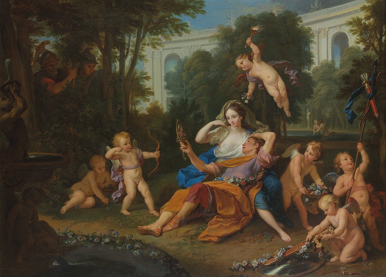 Rinaldo ve Armida, 1704 by Louis de Boullogne