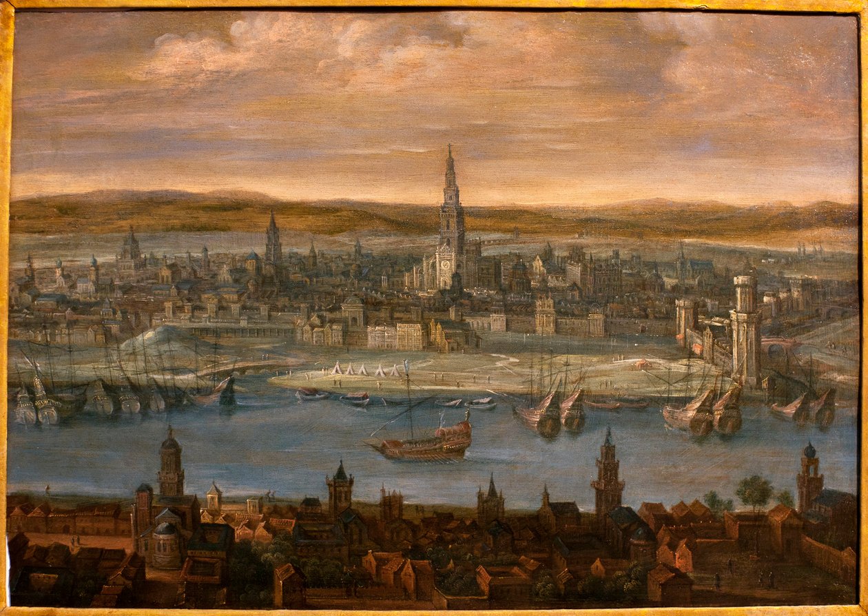 Sevilla Görünümü - Louis de Caulery