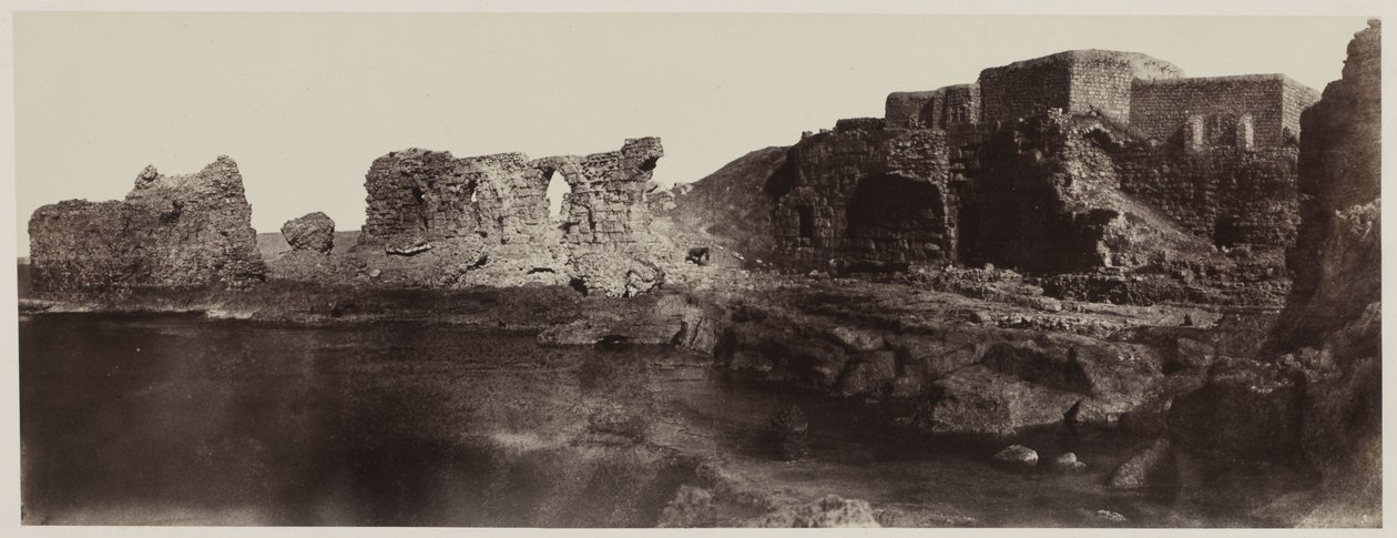 Kaalat el Athlit, Suriye, Deniz Kenarından Görünüm by Louis de Clercq
