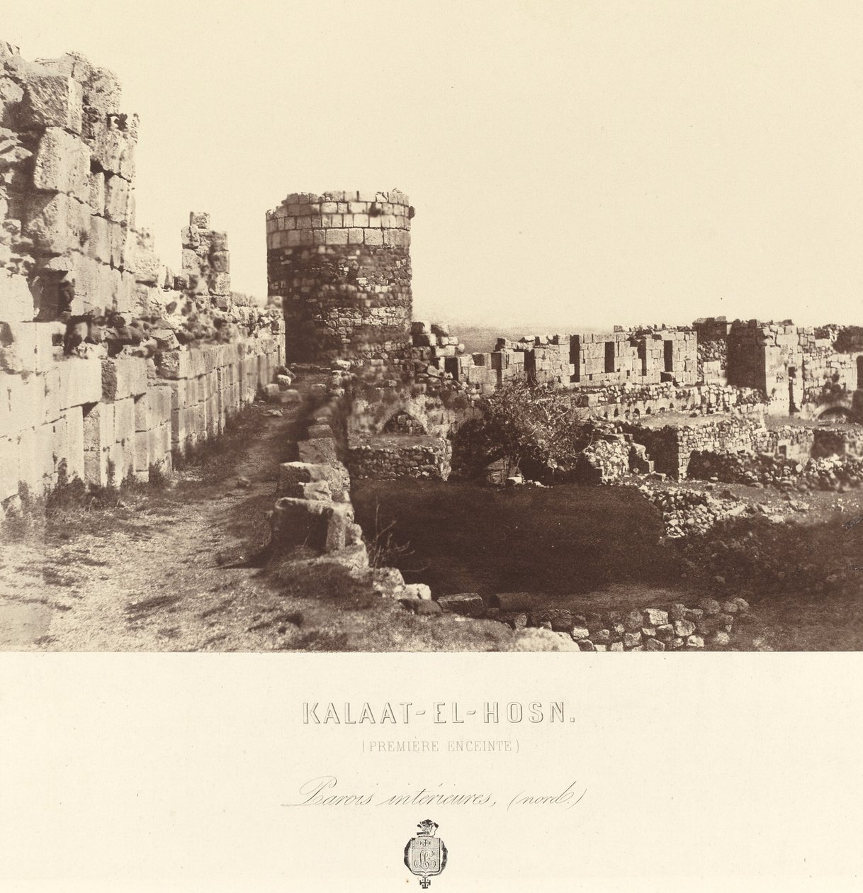 Kalaat el Hosn (Şövalyeler Kalesi, Suriye) by Louis de Clercq